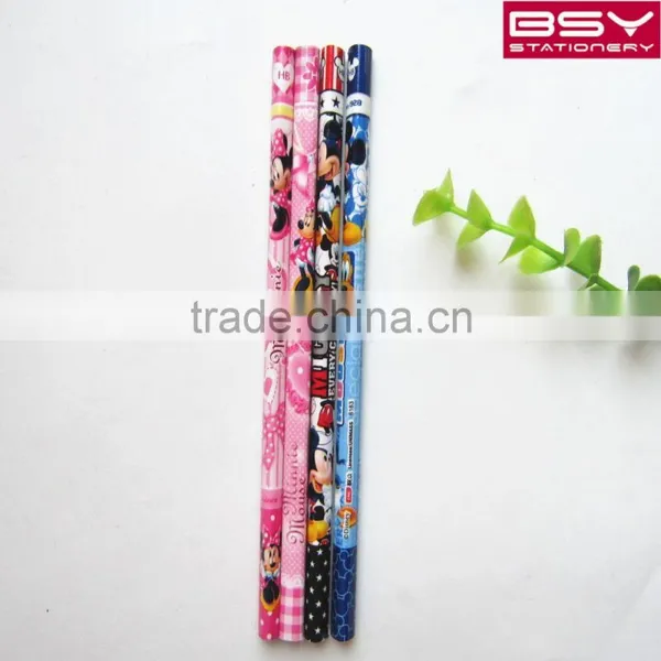 4 Pcs Shrink Film Pencils in Oppbag.