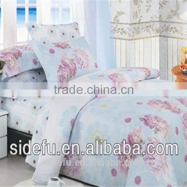 Cotton Bedding Set (SDF-2013NF004-0166-Blue) photo-2