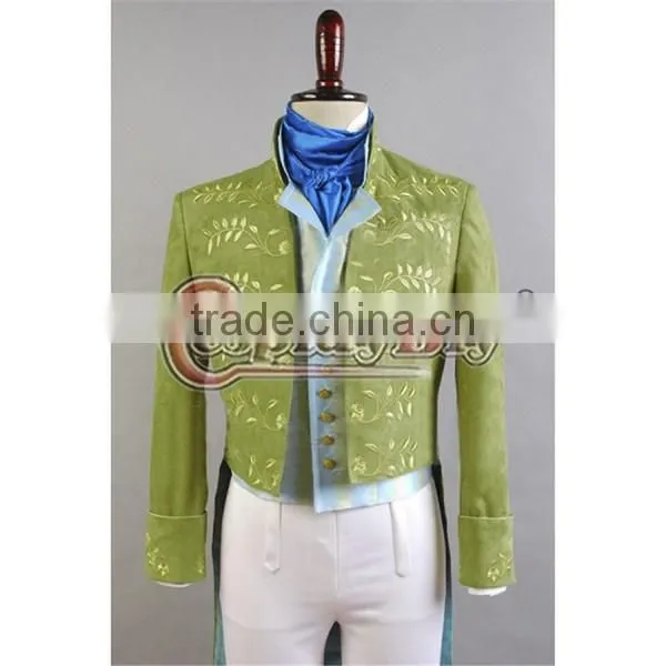 Movie Cinderella Prince Costume for Adult Men Cosplay Costume Custom Made