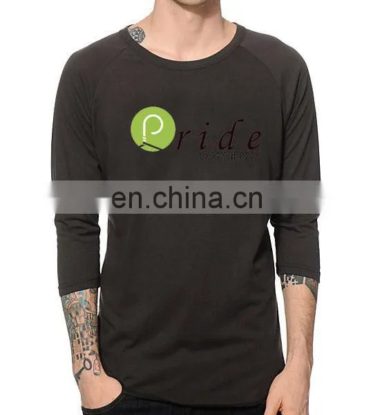 Custom 100% Polyester T-shirt and Baseball T-shirt-customise Casual Wear T-shirt-long Sleeve Top Tee photo-6