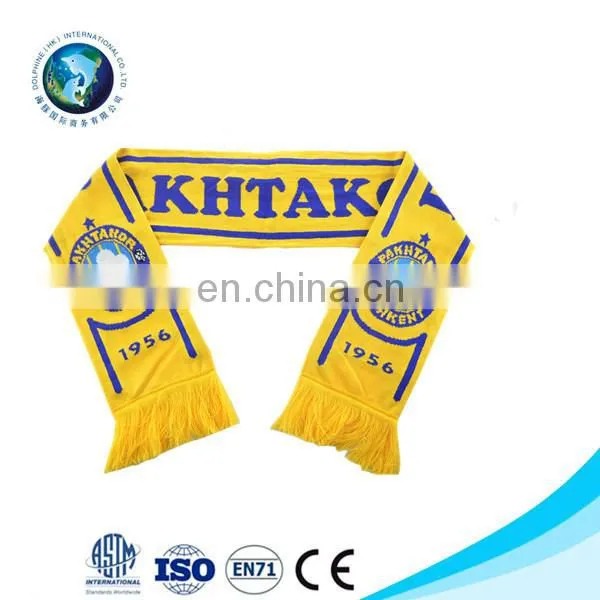 2016 Best Selling Custom Football Knitted Scarves photo-5
