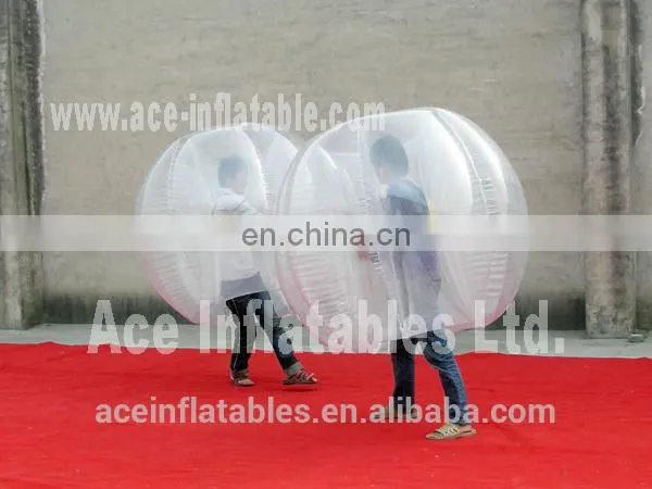 Stock ! Inflatable Transparent Body Zorb Soccer Ball People Zorbing Inside Ball photo-2