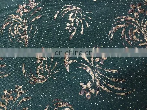 NEW Style Knitted Fabrics With Double Side Rib With METALLIC