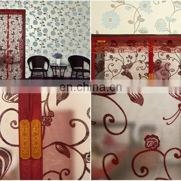 Decorative Magnetic Mosquito Net Sliding Screen Door photo-5