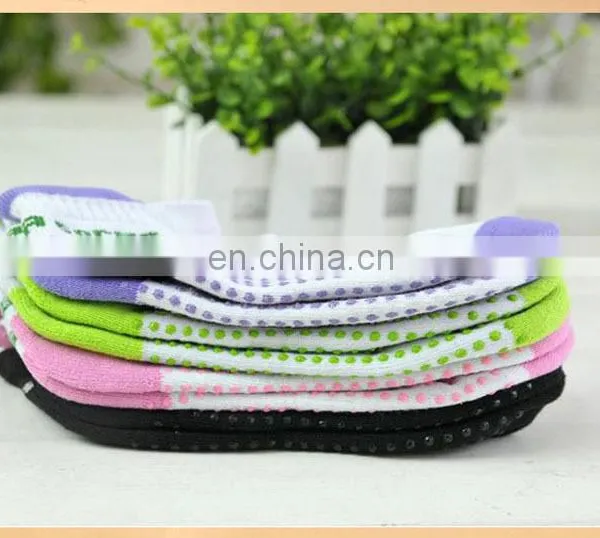 Women Fitness Women Professional Yoga Socks Anti Slip Rubber Dots Sports Indoor Exercise Socks Latex Pilates Socks photo-2