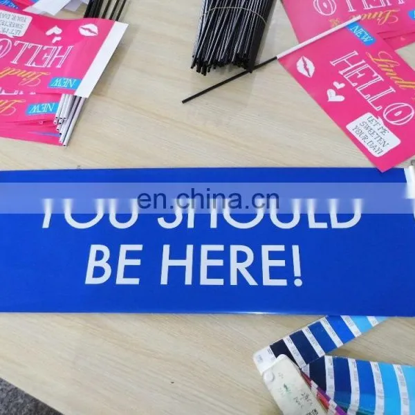Hand Held Sport Football Scrolling Banner photo-5
