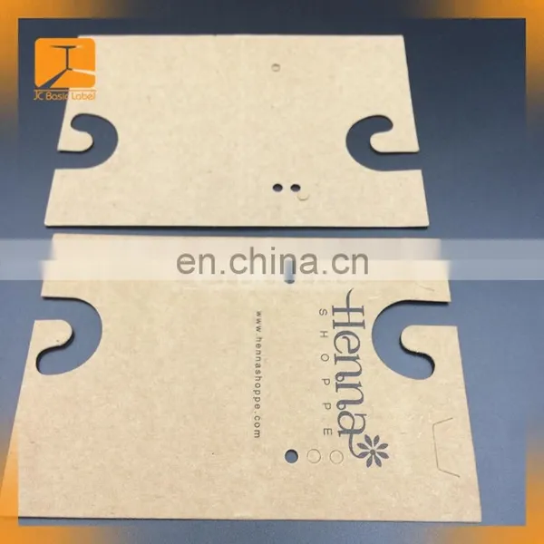 Brown Kraft Paper Clothing Hang Tags photo-5