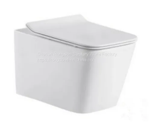 P Trap Washdown Ceramic Modern Wall Hung Floor Mounted Toilet With Good Quality Competitive Price From Chaozhou China photo-3