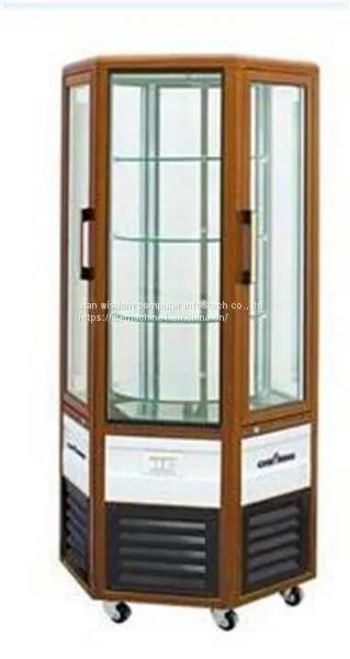 refrigerated cake stand