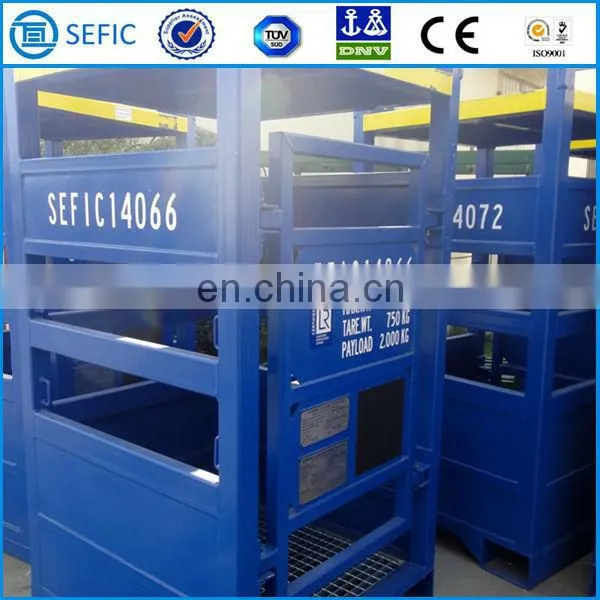 DNV2.7-1 Offshore Platform Bottle Rack Container for Industrial Gas Cylinder photo-3