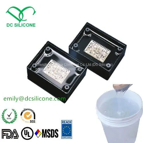 RTV-2 Liquid Electronic Potting Silicone Compound LED Products Silicone Rubber