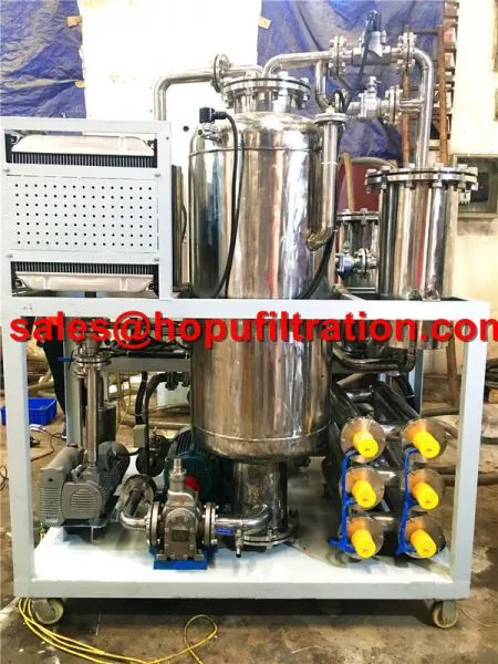 Waste Soya Oil Purifier, Restaurant Cooking Oil Regeneration System, Sunflower Oil Filtration Facility photo-4