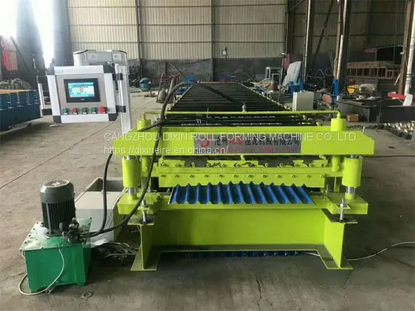 Trapezoidal Roof Sheet Roll Forming Machine Trapezoidal Metal Roofing Sheet Roll Forming Machine