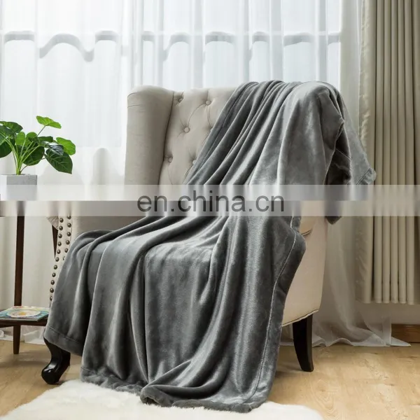Wholesale Superior Personalized Super Cozy High Quality Material Flannel Adult Blanket photo-4