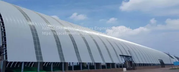 Steel Space Frame Structure Barrel Coal Storage Project for Zhongxin Iron and Steel Co., Ltd. photo-5