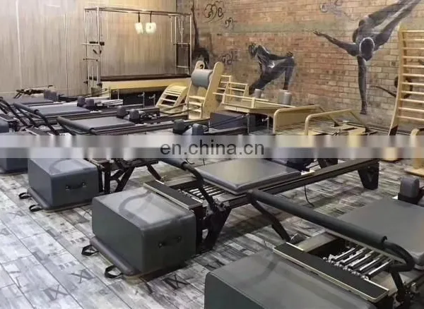 The Clinical Machine Combination India Half Trapeze Table Aluminum Bed With Tower For Sale Melbourne Pilates Reformer Equipment photo-6