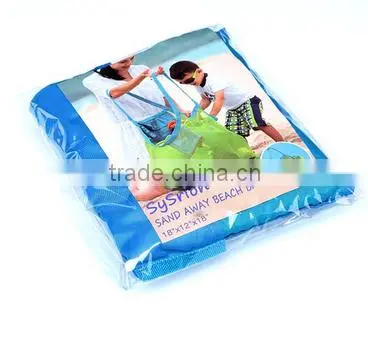 Brand New Sand Away Beach Mesh Bag Tote Stay Away From Sand -Xl Size photo-5