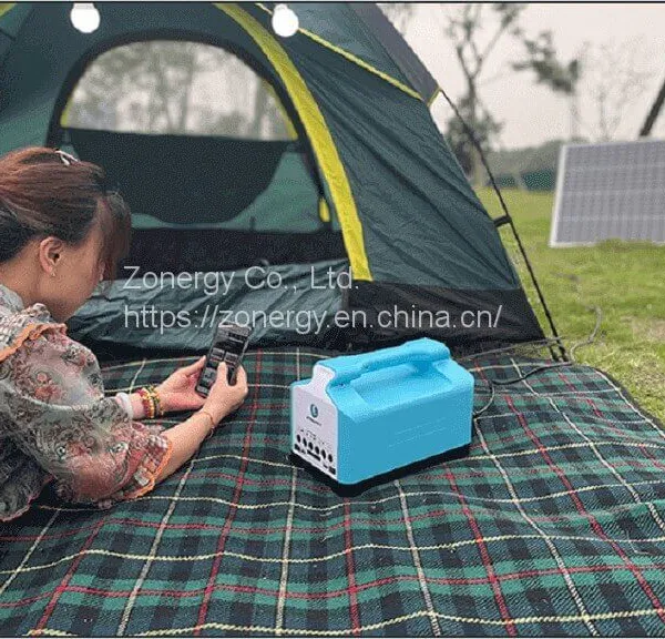 ZONERGY Off Grid Solar Power System Renewable Lifepo4 Battery DC Complete Set photo-5
