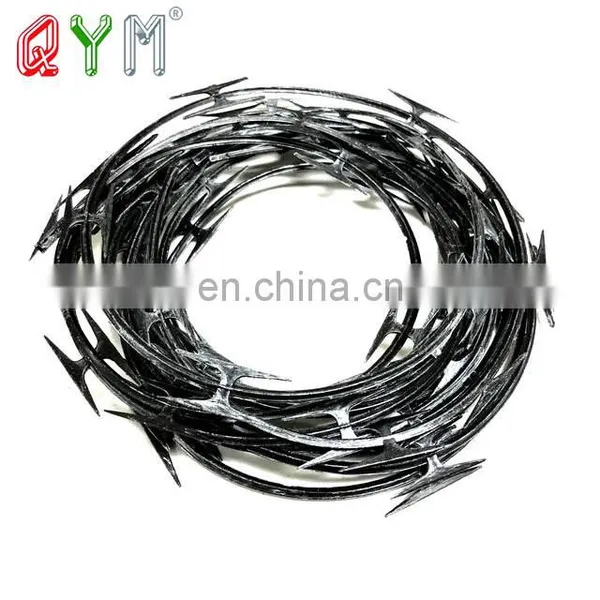 High Security Galvanized Steel Concertina Razor Barbed Wire photo-5