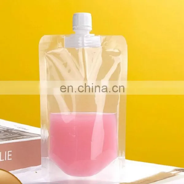 Factory Direct Sales Customizable Colors Health Assured Good-Looking Juice Drink Nozzle Bag photo-2