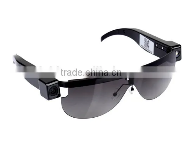 Wearable 2.0Mega Pixels 720P Sport Camera Glasses With Built-in WiFi Hotspot and Router WiFi Connectivity for Live Broadcasting photo-2