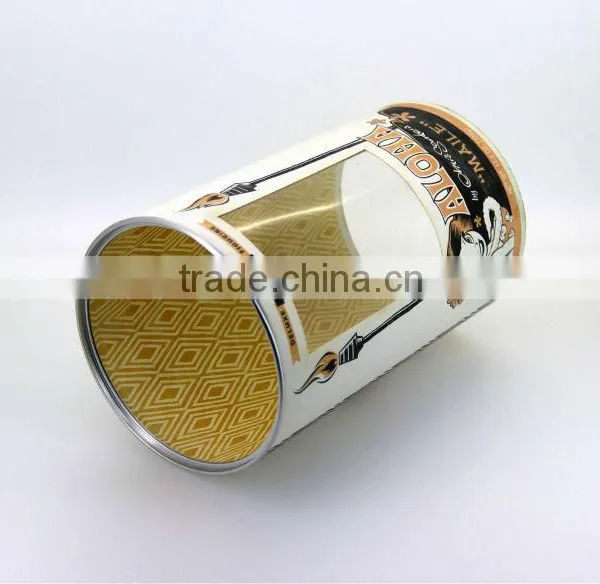 Fashion Paper Tube With PVC Show Window for Gifts Packaging photo-4