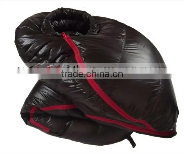 Adult Luxury Goose Down Mummy Sleeping Bag for Cold Weather photo-2