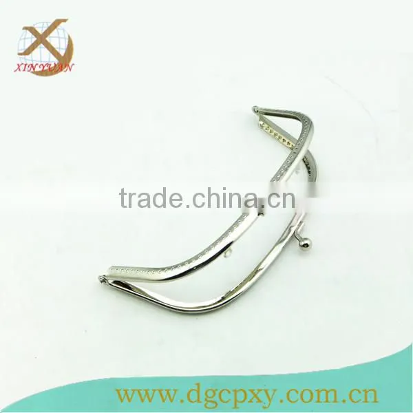16*7.5cm Nickel High Quality DIY Sewing Coin Purse/handbag Frame Kiss Clasp photo-5