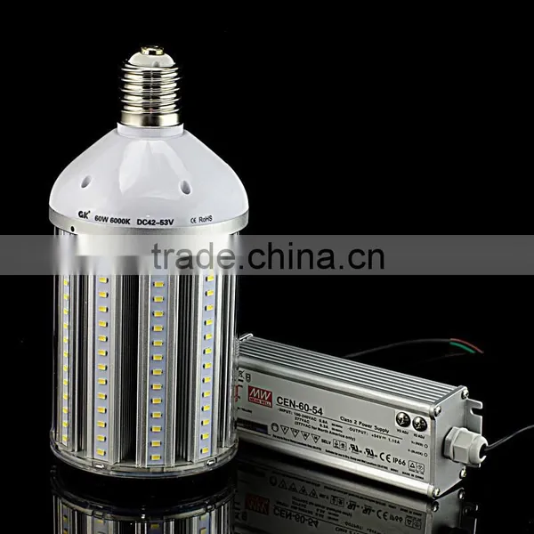 Shenzhen Lihgting Guanke Dimmable Led Corn Cob Bulb Led Lamp E40 60w Led Street Light photo-4