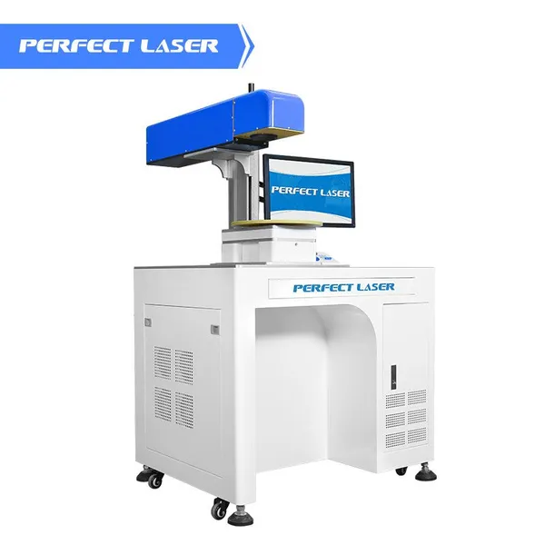 Perfect Laser 10-100W Horizontal 4-16 Position Shift Turntable Stainless Steel CNC Fiber Laser Engraver Marking Machine photo-2