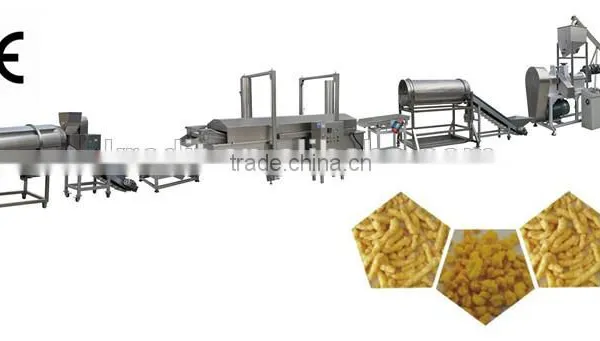 Fried/Baked Kurkure Cheetos Corn Curls Snack Food Machines photo-4