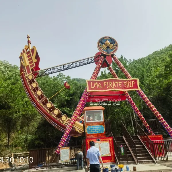 Amusement Park Ride Pirate Ship