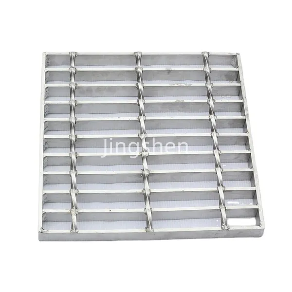 Metal Building Materials: Stretched Steel Floor Grating, Heavy Duty Metal, Q235 Galvanized Steel Bar Grating, Suitable for Driveways