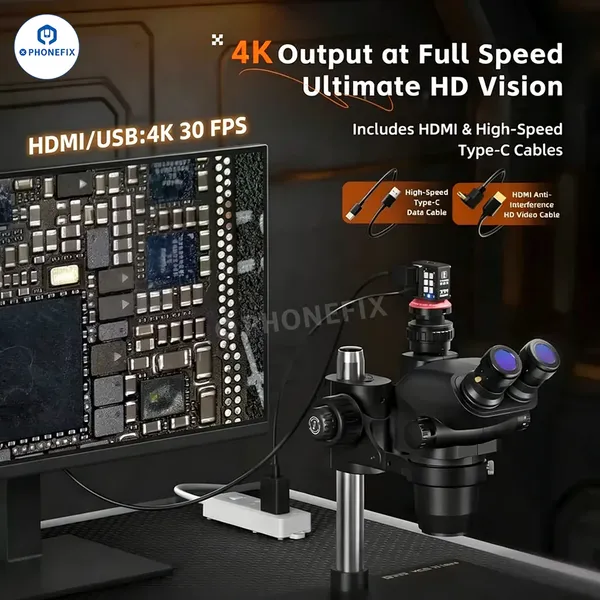YCS X99 HDMI Microscope Camera for High-Definition PCB Repair photo-2