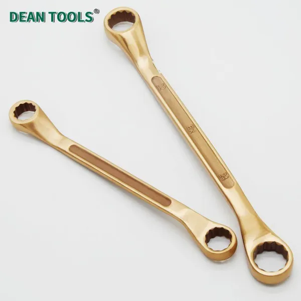 Non-Sparking Beryllium Copper Double Box Offset Wrench 36*41 mm mm for Explosive Environments photo-4