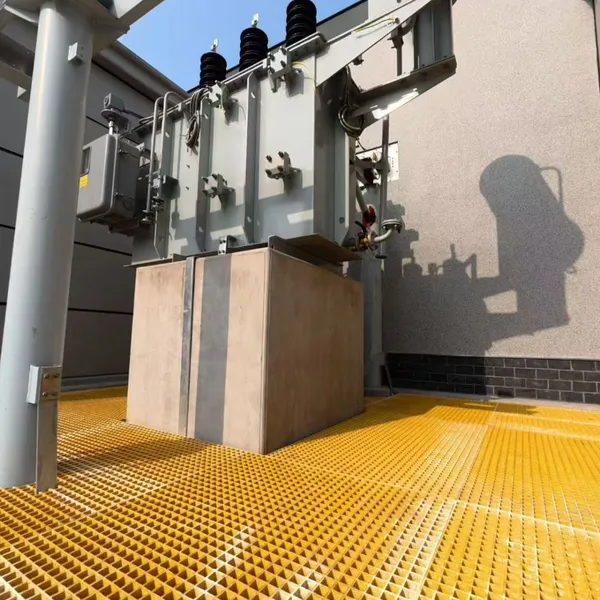 Langlebiges, anpassbares glasfaserverstärktes Kunststoff-FRP/GRP-Gitter und -Rost für den industriellen Einsatz