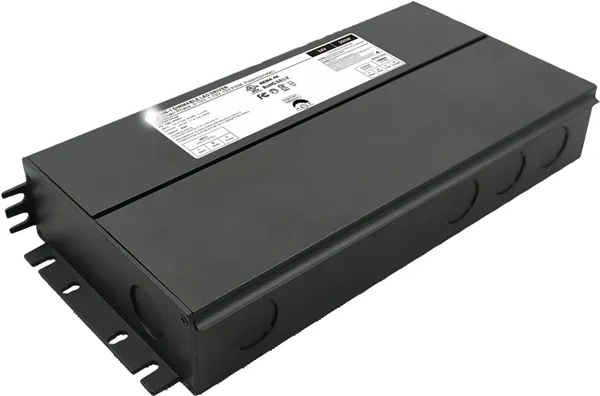 Universal TRIAC ELV Dimmable LED Driver 12V DC Constant Voltage UL Listed for LED Puck Light Under Cabinet Lighting