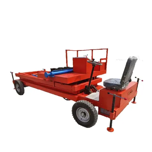 Drivable Hydraulic Pipe Pulling Machine With Hydraulic Outriggers for Prestressed Duct Extraction