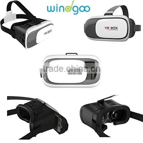 Google Cardboard VR BOX 2.0 Version VR 3D Glasses + Bluetooth Wireless Control Gamepad photo-6