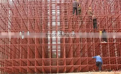 Red Painted Scaffolding Material / Round Steel Pipe photo-2