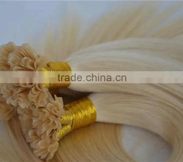Italian Keratin u Tip Individual Strand Hair Extensions Supplier's Choice photo-3