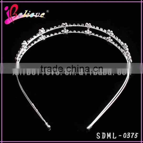 Elegant Pearl Hair Accessories Flower Headband Wholesale Pearl Headband for Women photo-2