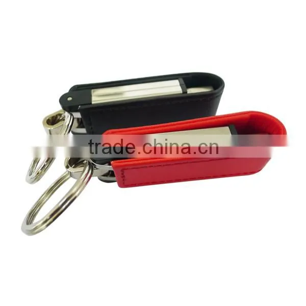 High Quality Leather Usb Flash Drive With Custom Logo photo-6