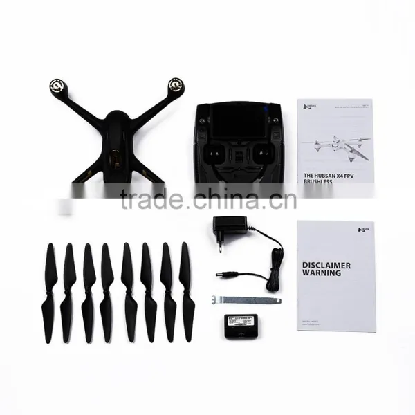 Black FPV Quadcopter 1080P Camera 4.3 Inch FPV EU Plug for Hubsan H501S photo-5