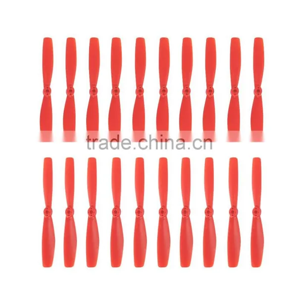 10 Pairs 6045 Red Plastic Propellers With Self-locking Head photo-2