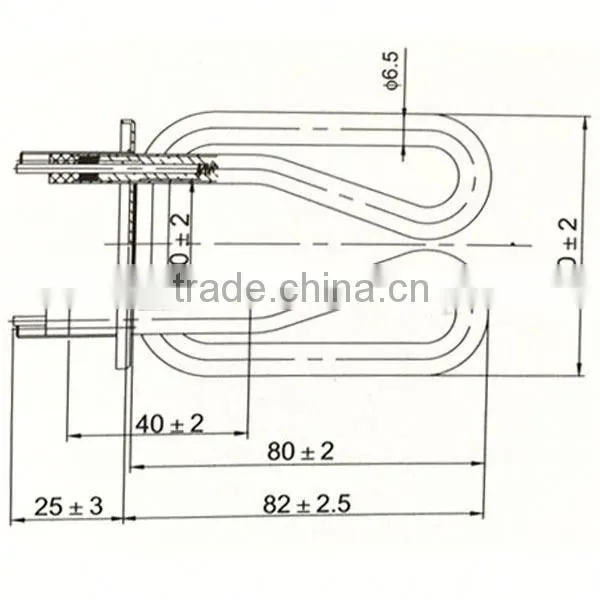 Cheapest AC 220V 2500W Stainless Steel Electric Kettle Heating Element Hot Sell photo-2