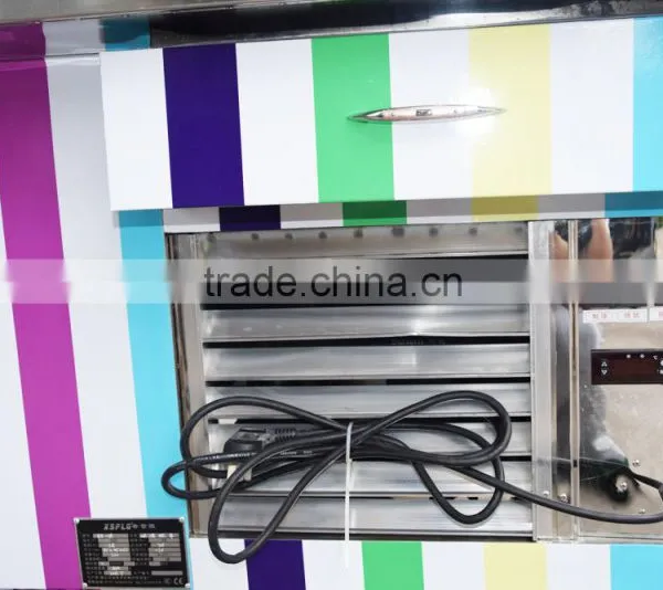 European Quality, Chinese Price Steaming Cart Hand Push Ice Cream Cart Portable Carts photo-4