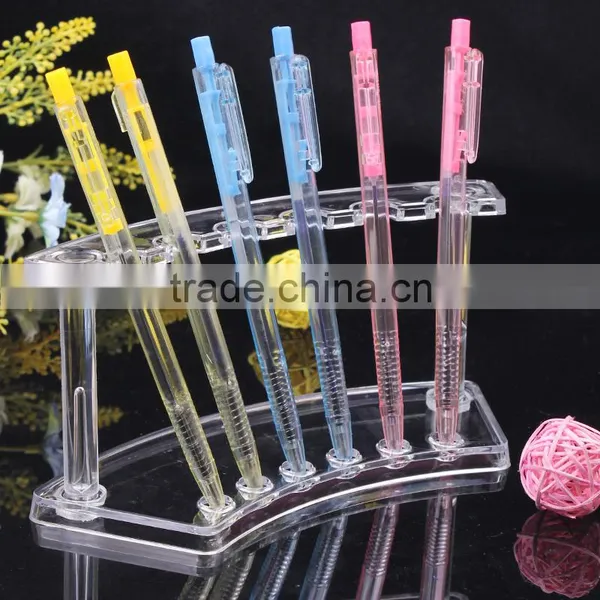 A68 ANPHY 6 Pcs Ball Pen Rack Plastic PS Pen Shelf Display Holder photo-6