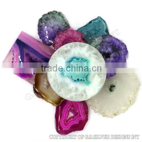 Wholesale Druzy Cabochons,druzy Stone Wholesale,AAA Window Druzy,fine Silver Jewelry Gemstone Suppliers photo-5