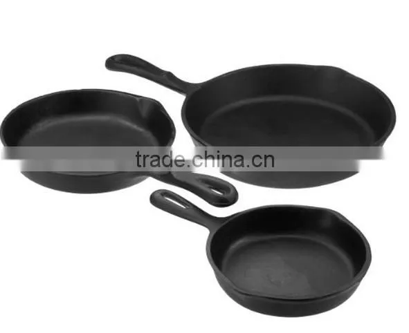 Wholesale German Pre-seasoned Cast Iron Cookware Skillet photo-2